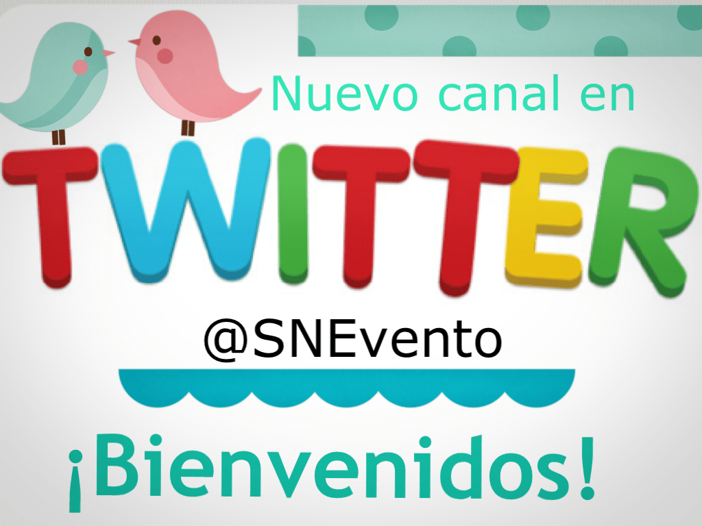 @SNEvento Twitter eventos