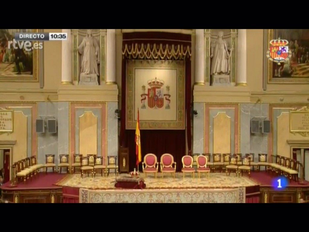 Acto de proclamación de Felipe VI